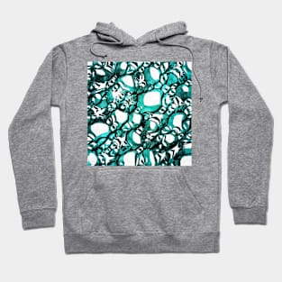 Chaos in Teal Hoodie